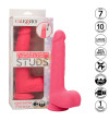 CALEXOTICS - STUDS VIBRATEUR RÉALISTE 10 VIBRATIONS ROSE