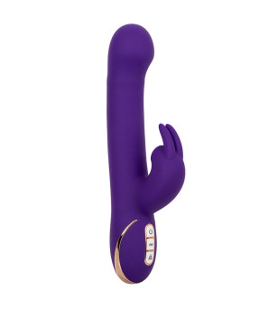 CALEXOTICS - JACK RABBIT VIBRATEUR ET STIMULATEUR 7 NIVEAUX DE VIBRATION ET ONDES STIMULANTES BLEU