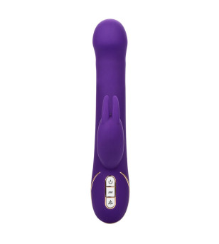 CALEXOTICS - JACK RABBIT VIBRATEUR ET STIMULATEUR 7 NIVEAUX DE VIBRATION ET ONDES STIMULANTES BLEU