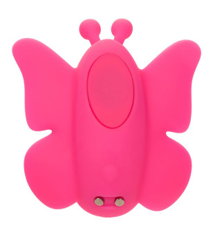 CALEXOTICS - NEON VIBES FLUTTER VIBE STIMULATEUR 10 VIBRATIONS ROSE