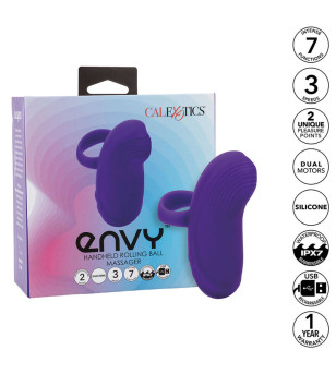 CALEXOTICS - ENVY MASSEUR À BILLE PORTABLE 7 VIBRATIONS VIOLET