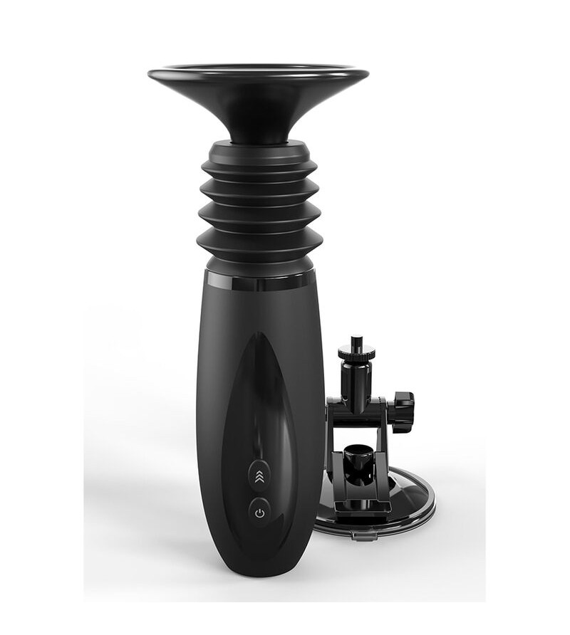 FETISH FANTASY SERIES - BODY DOCK PINCE À GODE THRUSTER AVEC 7 MODES DE POUSSÉE NOIR