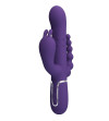 PRETTY LOVE - CAMMY TRIPLE VIBRATEUR MULTIFONCTION 4 EN 1 VIOLET