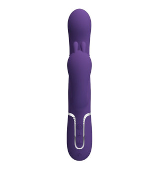PRETTY LOVE - CAMMY TRIPLE VIBRATEUR MULTIFONCTION 4 EN 1 VIOLET