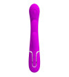 PRETTY LOVE - SHANIA TRIPLE RABBIT VIBRATEUR MULTIFONCTION ROSE