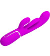 PRETTY LOVE - SHANIA TRIPLE RABBIT VIBRATEUR MULTIFONCTION ROSE