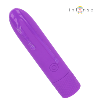 INTENSE - SYMONE BULLET VIBRANT RECHARGEABLE USB 8 VIBRATIONS VIOLET 10 X 2,2 CM