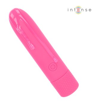 INTENSE - SYMONE BULLET VIBRANT RECHARGEABLE USB 8 VIBRATIONS ROSE 10 X 2,2 CM