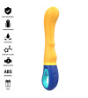 INTENSE - VIBRATEUR POINT G JAUNE SHAGGY