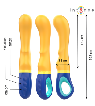 INTENSE - SHAGGY VIBRATEUR POINT G JAUNE