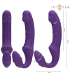 INTENSE - JILL DOUBLE VIBRATEUR 20 CM VIOLET TÉLÉCOMMANDE