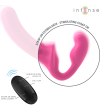 INTENSE - AMY DOUBLE VIBRATEUR 20 CM ROSE TÉLÉCOMMANDE