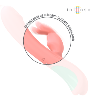INTENSE - RACHEL VIBRATEUR RABBIT 5 VIBRATIONS ROSE