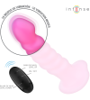 INTENSE - CINDY VIBRATEUR TAILLE L DESIGN SPIRALE 10 VIBRATIONS ROSE TÉLÉCOMMANDE
