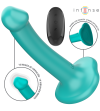 INTENSE - KATIE VIBRATEUR AVEC VENTOUSE 10 VIBRATIONS TÉLÉCOMMANDE BLEUE