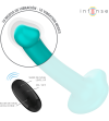 INTENSE - KATIE VIBRATEUR AVEC VENTOUSE 10 VIBRATIONS TÉLÉCOMMANDE BLEUE