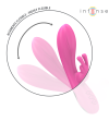 INTENSE - RANDALL VIBRATEUR RABBIT 10 VIBRATIONS ROSE