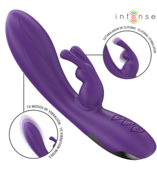 INTENSE - RANDALL VIBRATEUR RABBIT 10 VIBRATIONS VIOLET