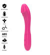 INTENSE - BELINDA VIBRATEUR 19 CM FLEXIBLE 10 VIBRATIONS ROSE