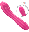 INTENSE - BELINDA VIBRATEUR 19 CM FLEXIBLE 10 VIBRATIONS ROSE