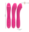 INTENSE - BELINDA VIBRATEUR 19 CM FLEXIBLE 10 VIBRATIONS ROSE