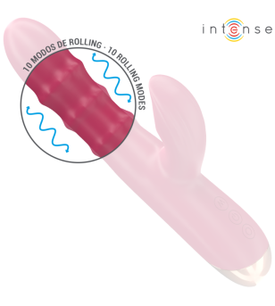 INTENSE - CHLOE VIBRATEUR MULTIFONCTION 3 EN 1 ROUGE