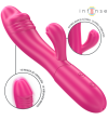 INTENSE - IVY VIBRATEUR FLEXIBLE 10 VIBRATIONS AVEC LANGUE STIMULANTE ROSE