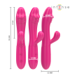INTENSE - IVY VIBRATEUR FLEXIBLE 10 VIBRATIONS AVEC LANGUE STIMULANTE ROSE