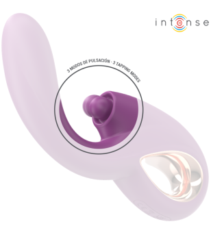 INTENSE - LALI VIBRATEUR MULTIFONCTION POINT G TAPPING  THRUST  VIBRATION VIOLET