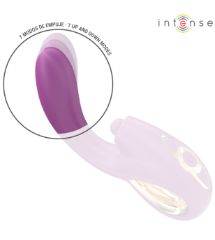 INTENSE - LALI VIBRATEUR MULTIFONCTION POINT G TAPPING  THRUST  VIBRATION VIOLET