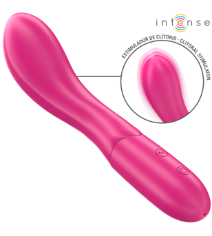 INTENSE - LISETTE VIBRATEUR 19 CM SOUPLE 10 VIBRATIONS ROSE