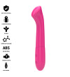 INTENSE - PATY VIBRATEUR 19 CM FLEXIBLE 10 VIBRATIONS MODÈLE 2 ROSE