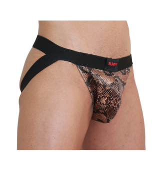BURN - 002 JOCK SNAKE NOIR XL