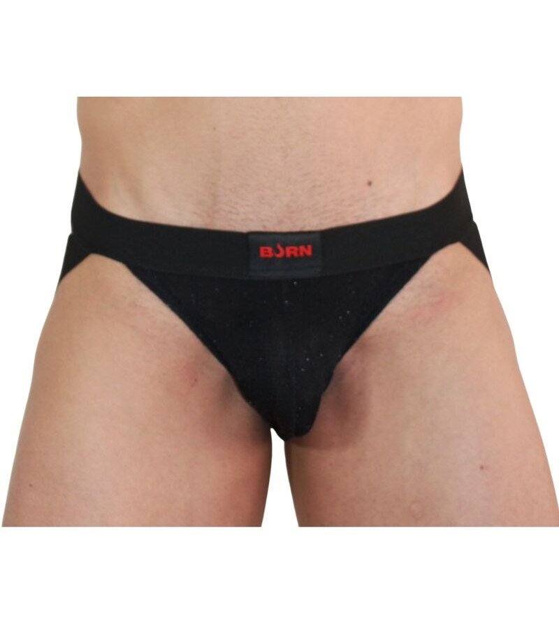 BURN - 003 JOCK NOIR BRILLANT XL