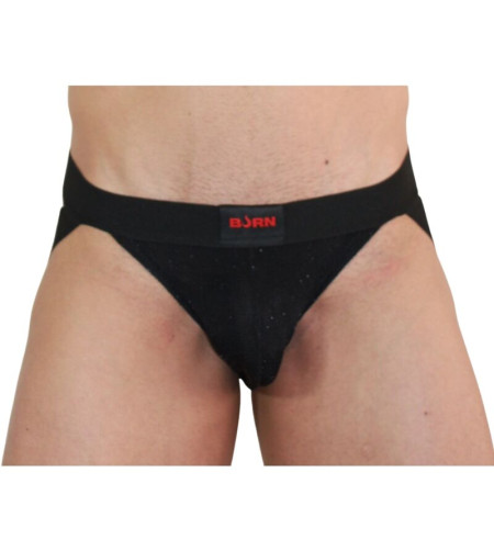 BURN - 003 JOCK NOIR BRILLANT XL