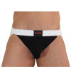 BURN - 004 JOCK NOIR BRILLANT / BLANC XL