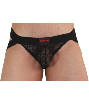 BURN - 005 LINGERIE JOCK NOIRE XL