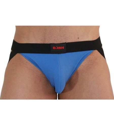 BURN - 008 JOCK BLEU / NOIR XL