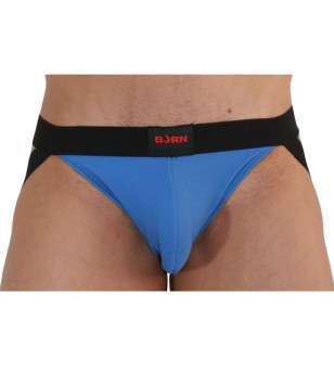 BURN - 008 JOCK BLEU / NOIR XL
