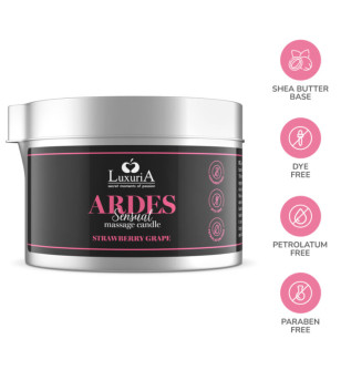 INTIMATELINE LUXURIA - BOUGIE DE MASSAGE AU RAISIN