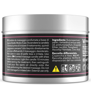 INTIMATELINE LUXURIA - BOUGIE DE MASSAGE AU RAISIN