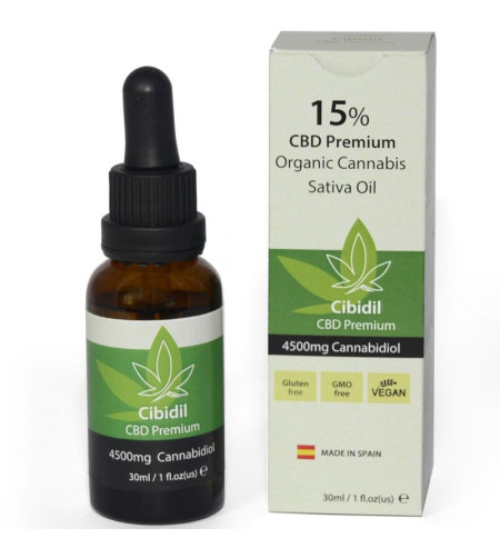 500 COSMETICS - CIBIDIL HUILE DE CBD RELAXANTE 15 % 30 ML
