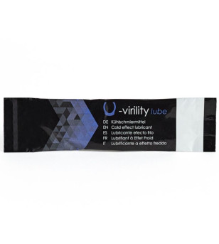 500 COSMETICS - U-VIRILITY LUBE LUBRIFIANT EFFET FROID 10 X 5 ML