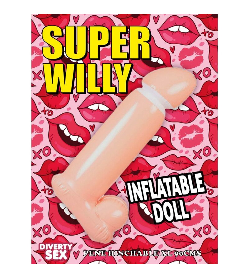 DIABLO PICANTE - PÉNIS GONFLABLE 100 CM