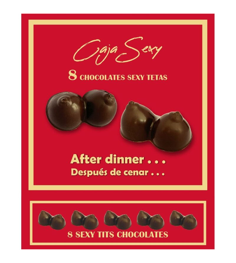 DIABLO PICANTE - 8 CHOCOLATS SEXY SEINS