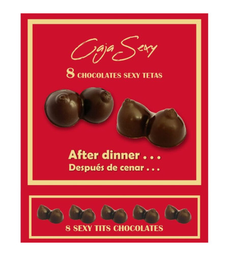 DIABLO PICANTE - 8 CHOCOLATS SEXY SEINS