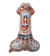 DIABLO PICANTE - BALLON DE FÊTE EN FORME DE PÉNIS SADO