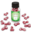 DIABLO PICANTE - 12 BONBONS PORTE-BONHEUR EN FORME DE PÉNIS FRAISE/CERISE