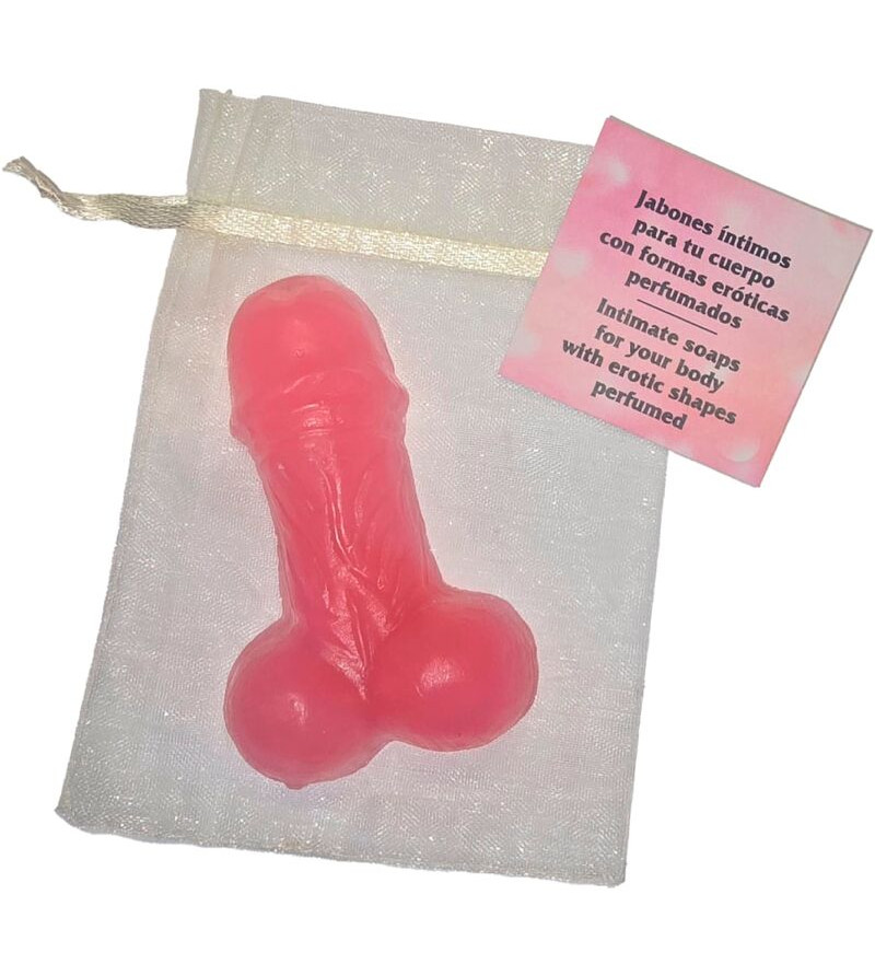 DIABLO PICANTE - SAVON PARFUMÉ EN FORME DE PÉNIS ROSE