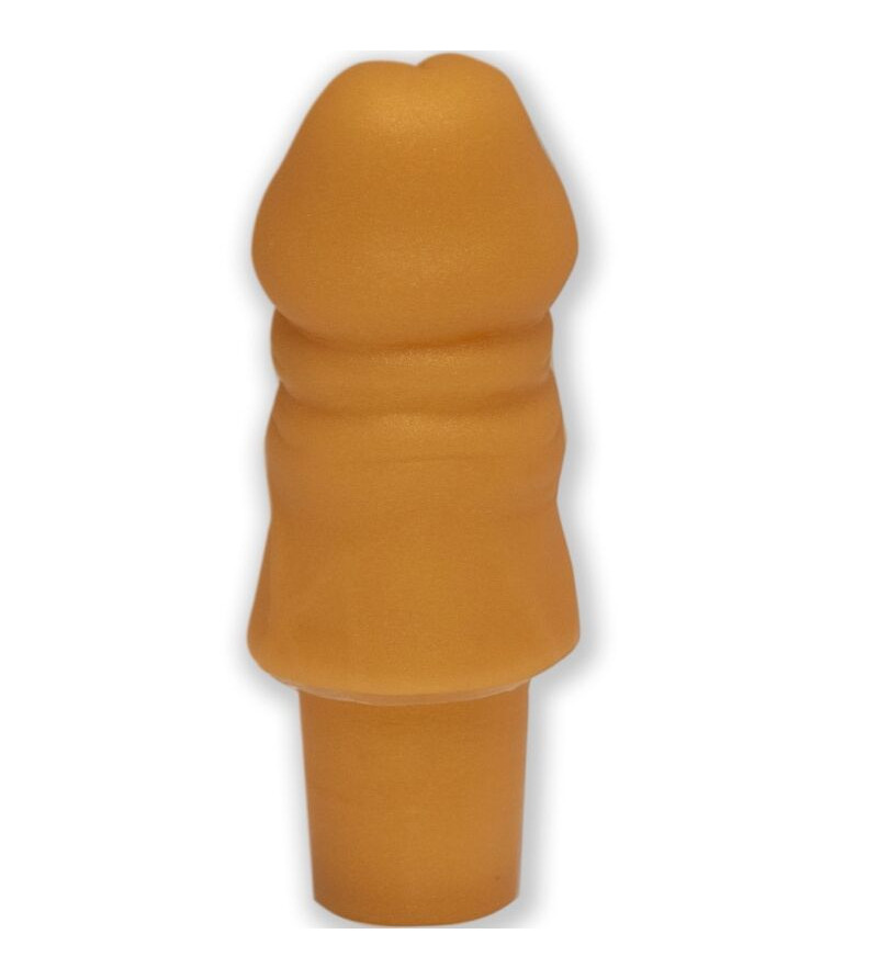 DIABLO PICANTE - PLUG EN FORME DE PÉNIS DORÉ